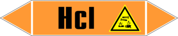 Маркировка трубопровода "hcl" (k11, пленка, 126х26 мм)" - Маркировка трубопроводов - Маркировки трубопроводов "КИСЛОТА" - Магазин охраны труда и техники безопасности stroiplakat.ru